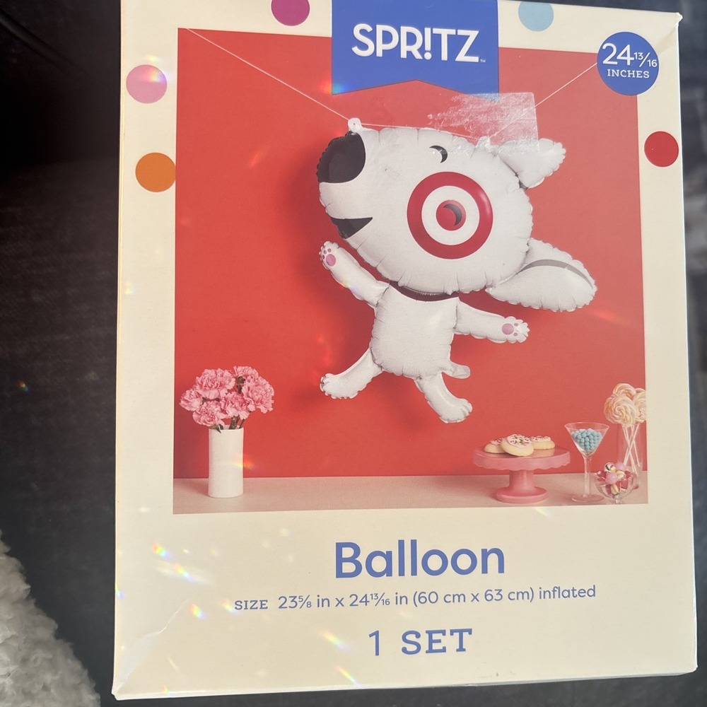 Target Bullseye Dog Balloon By Spritz
